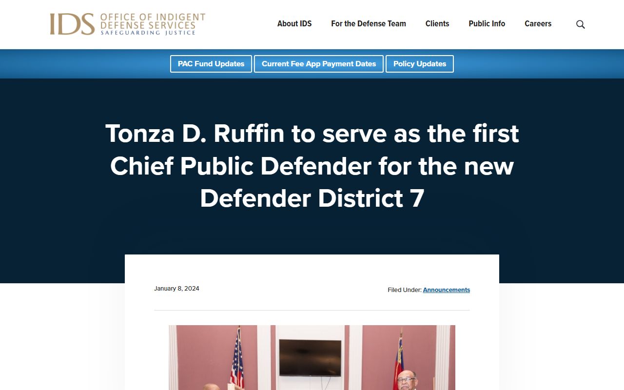 Northampton County criminal court records Defender District 7 announcement
