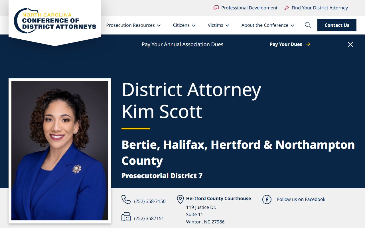Northampton County District Court District Attorney District 7