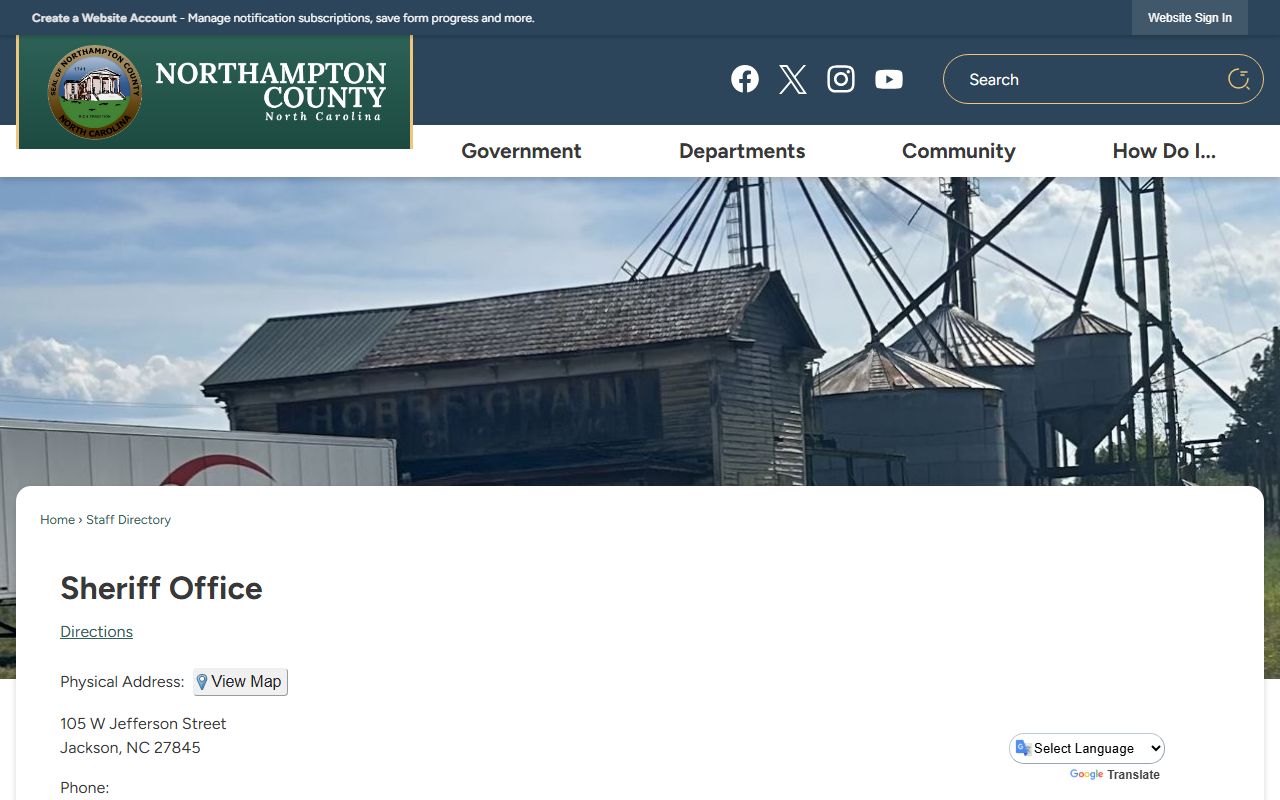 Northampton County inmate records sheriff staff directory