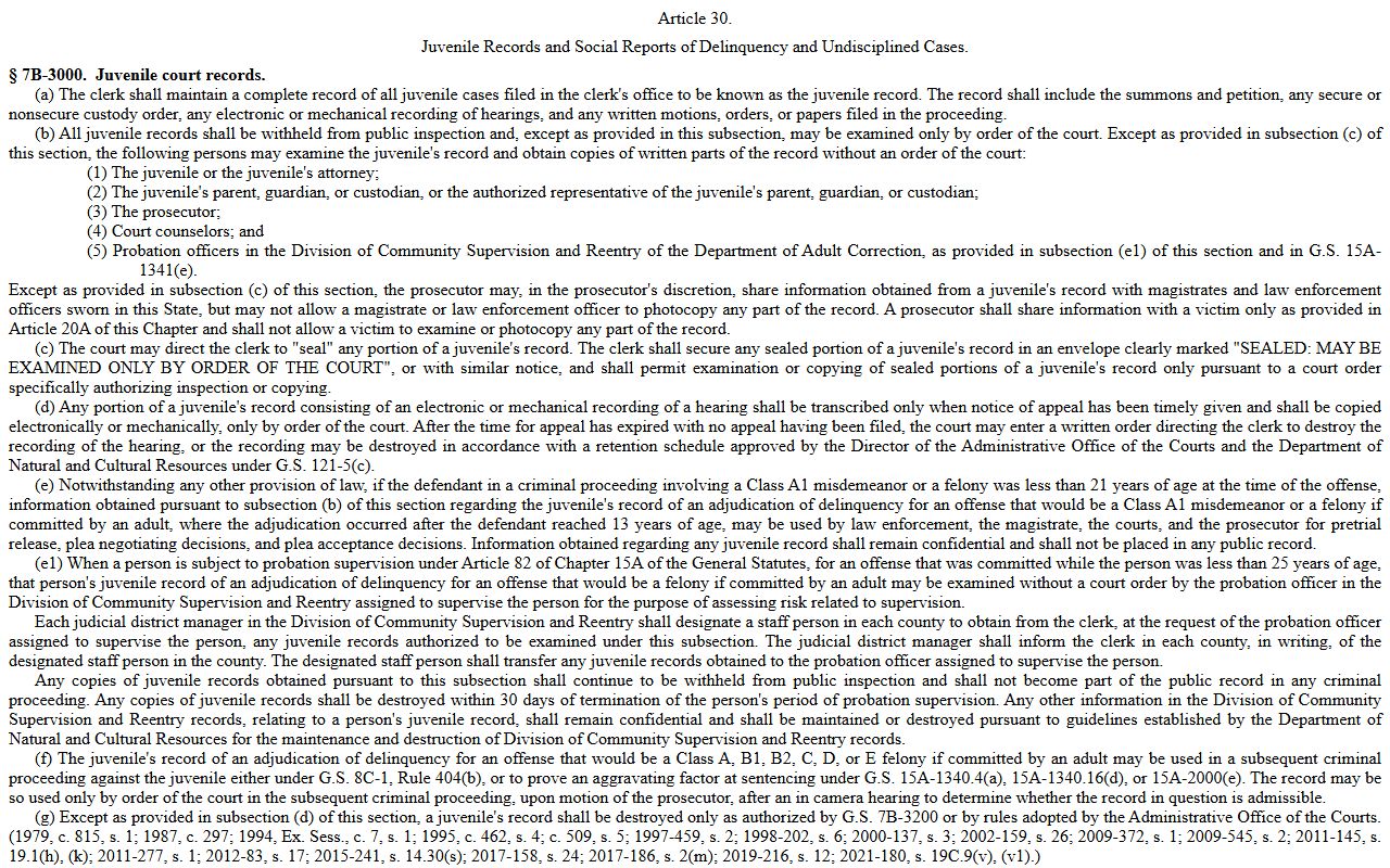 Northampton County probate records juvenile confidentiality statute